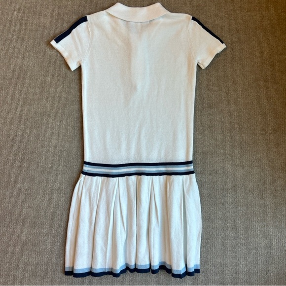 NWT Hope And Henry Girls White Organic Cotton Sweater Dress, Size 8 - Picture 10 of 10